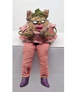 2006 WMG Anthropomorphic Crazy Cat Lady Animal Lover Kitty Shelf Sitter ... - €25,42 EUR