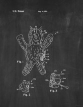 Giant Gummy Bear Patent Print - Chalkboard - £6.37 GBP+