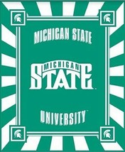 Michigan State University Spartans College MSU Fleece Fabric Panel A506.54 - £11.20 GBP