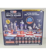  2020 BATTLE FOR THE WHITE HOUSE- CHESS SET SEALED--AUTHENTICATED-LIMITE... - $46.72 CAD