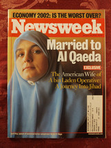 NEWSWEEK January 14 2002 Married to Al Qaeda Special Forces War on Terror - £6.88 GBP