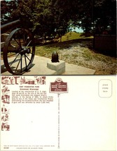 Mississippi Greenwood Fort Pemberton Park Civil War Canon Vintage Postcard - £7.51 GBP