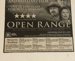 Open Range Vintage Movie Print Ad  Kevin Costner Robert Duvall TPA10 - £4.68 GBP