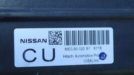 Nissan ECU ECM PCM Engine Computer Control Module MEC80-320 image 2