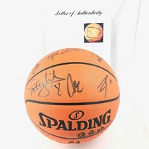 2017-18 Spurs Team Signed Basketball PSA/DNA Autographed Ball LOA - £1,185.11 GBP