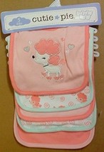 Cutie Pie 5pk Velcro Closured Bib Poodle - £12.58 GBP