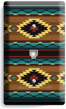 Southwest Blanket Pattern Aztec Inca Maya Phone Telephone Wall Plate Room Decor - £10.39 GBP