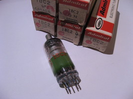Qty 5 Vacuum Tubes Admiral 1BC2 Hi Voltage Diode Tube / Valve TV - in Box Tested - £15.17 GBP