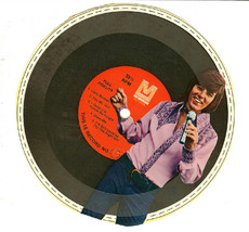 Record 33 RPM Bobby Sherman Cardboard Cereal Box Premium 1970s Paper Record - £15.94 GBP
