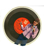 Record 33 RPM Bobby Sherman Cardboard Cereal Box Premium 1970s Paper Record - £15.98 GBP