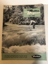 June 1958 Delta Digest Vintage Magazine Delta Airlines - $29.69