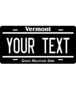 Vermont 1985 Black License Plate Personalized Custom Auto Bike Motorcycl... - $10.99+
