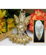 Vintage Lucien Piccard Pendant Maharajah Sultan Indian Turban Figural - €150,19 EUR