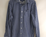 American Eagle Vintage Fit Men&#39;s Striped Casual Dress Shirt Size Large - £10.67 GBP