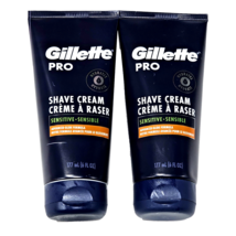 2 Pack Gillette Pro Shave Cream Sensitive Advanced Glide Formula 6oz - £20.44 GBP