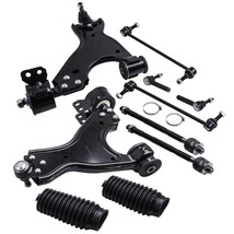 Front Suspension Kit Control Arms Ball Joints Tie Rod For 07-10 Saturn O... - $124.70