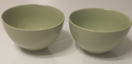 Set 2 Real Simple Commercial Grade Ceramic Soup Cereal Bowl Spring Green... - £21.26 GBP