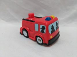 Wind Up Red Plastic Firetruck Toy 2&quot; - $126.94 MXN