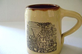 Vintage Holt Howard Indian Mug! &#39;Best Virginia&#39;! Oven Proof! Made In Usa!  - £17.30 GBP