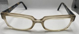 OGI Evolution 3106 1412 TAN Gold Black Pearl Eyeglasses Frames Only 53-1... - $45.00