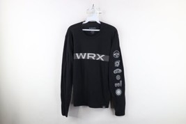 Subaru WRX Mens Medium Faded Spell Out Ribbed Knit Long Sleeve Racing T-... - $49.45