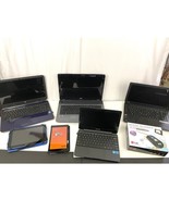 Lot of 7 Laptops Tablets Acer Amazon Samsung Toshiba LG READ For PARTS - $134.99