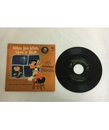 Vintage 1961 45 rpm Record &amp; Sleeve Pinocchio When You Wish Upon A Star USA - €12,73 EUR