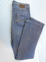 Lois Jeans Women&#39;s Mid Rise Boot Cut Denim Blue Jeans Size 30 - $10.84 CAD