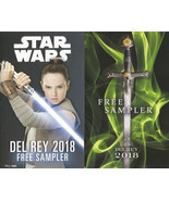 Del Rey 2018 SDCC Exclusive Sampler Star Wars Timothy Zahn Thrawn MORE! + - $187.01 MXN