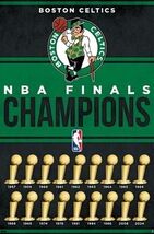 An item in the Sports Mem, Cards & Fan Shop category: Boston Celtics NBA Finals Champions 12x8 Metal Sign Basketball
