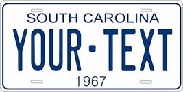 South Carolina 1967 Personalized Tag Vehicle Car Auto License Plate - £13.13 GBP