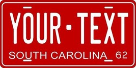 South Carolina 1962 Personalized Tag Vehicle Car Auto License Plate - £13.17 GBP