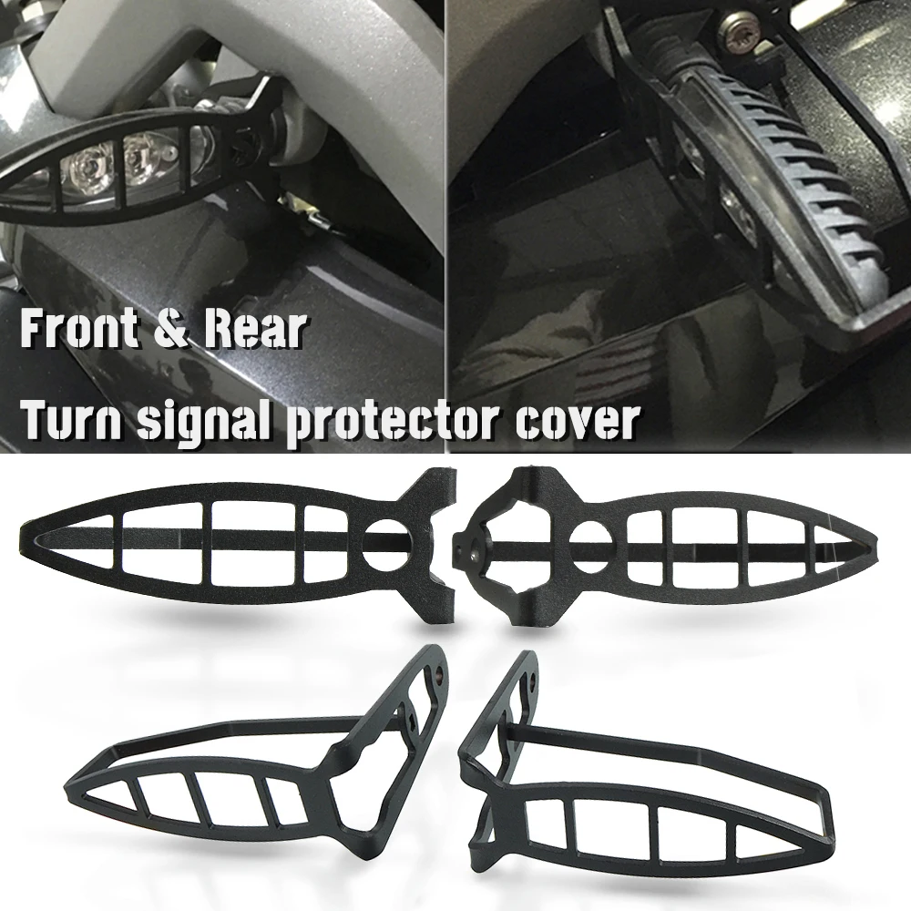 Motorcycle Accessories Iron Front LED Turn signal protection cover For BMW R - £13.42 GBP+
