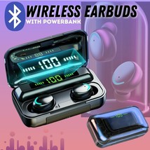 Bluetooth Wireless Earbuds Earphone Waterproof - £13.07 GBP