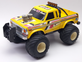 Radio Shack Dash 27 4x4 Off Roader RC Pickup Truck Yellow No Remote Unte... - $448.92 MXN