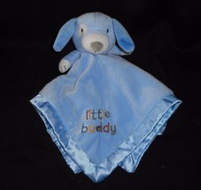 Stepping Stones Little Buddy Blue Dog Security Blanket Stuffed Animal Plush Toy - £26.16 GBP