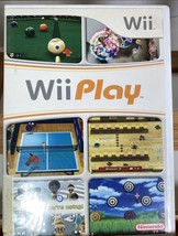 Wii Play (Nintendo Wii, 2007) Complete  W/ Manual Game Tested &amp; Works - £3.91 GBP