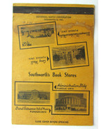 Purdue University Southworth&#39;s Book Stores - Indiana 40 Strike Matchbook... - $1.50