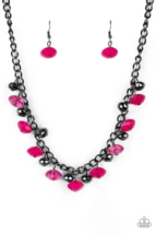 Paparazzi Runway Rebel Pink Necklace - New - $4.50