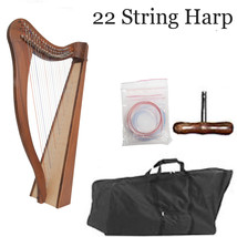 Simple New Design 22 String Celtic Harp  - $350.00