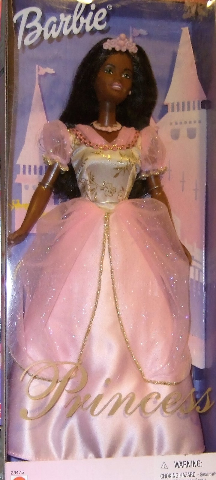 Barbie Mattel 1999 AA African American Princess NEW - £47.41 GBP