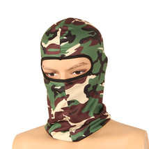 Miltary Green Woodland Full Face Mask - £7.04 GBP