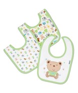Gerber 3 pack Velcro Closured Bear Hugs Bibs  - $14.99