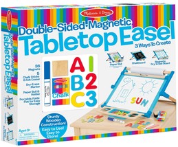 Double Sided Magnetic Tabletop Easel  - $65.31