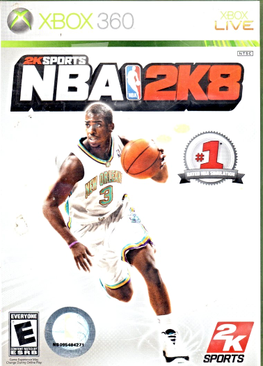 XBox 360 Sports NBA 2K8 Game - $7.00