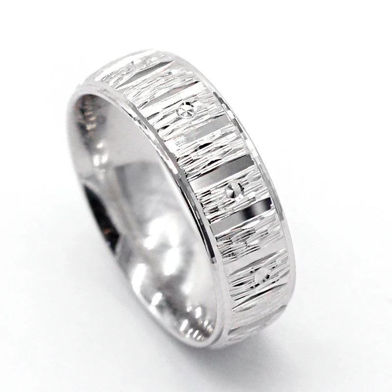Customized Couple Ring 925 Sterling Silver Simple Unisex Paired Engraved Ring fo - £54.22 GBP