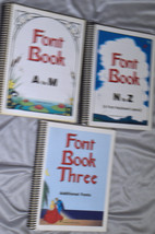 #1742 Font Identification Books- with Mac Font CD’s - Thousands of Fonts - £943.95 GBP