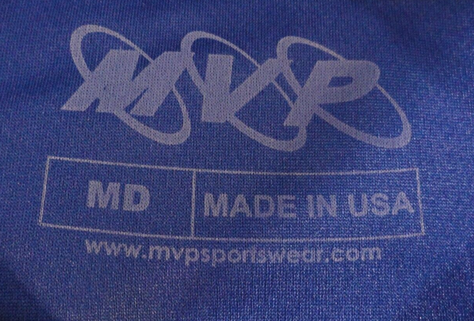 MVP USAFA AIR FORCE ACADEMY WOMENS BLUE POLO SHIRT EMBROIDERED MEDIUM Item image 2