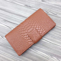 New Leathr Clutch Bag Genuine Leather Python Clutch Wallet Bags Ladies Card Hold - £23.83 GBP