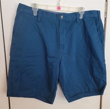 Mens 38 Nautica The Deck Short Tealish Blue Bermuda Travel Walking Shorts - £8.56 GBP